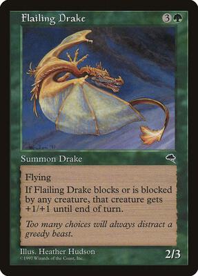 Flailing Drake card from Tempest