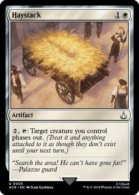 Haystack card from Universes Beyond: Assassin's Creed