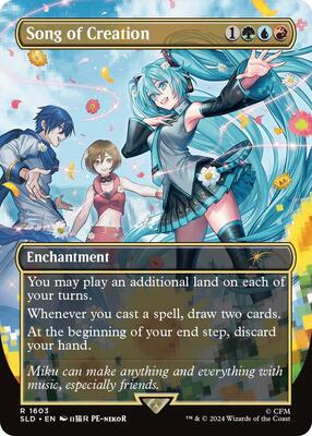 Song of Creation card from Secret Lair Drop Series