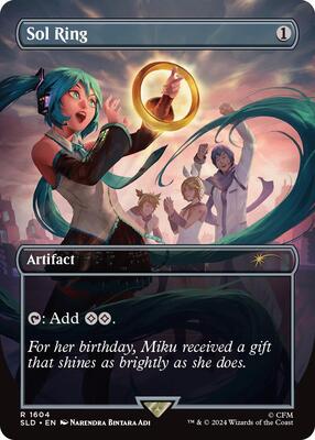 Sol Ring (1604) card from Secret Lair Drop Series