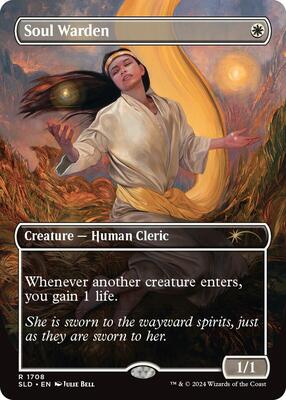 Soul Warden (1708) card from Secret Lair Drop Series