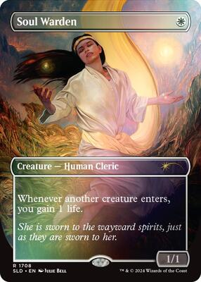 Soul Warden (1708) (Rainbow Foil) card from Secret Lair Drop Series