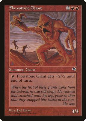 Flowstone Giant card from Tempest