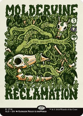 Moldervine Reclamation card from Secret Lair Drop Series