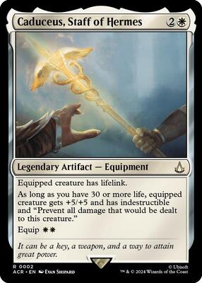 Caduceus, Staff of Hermes card from Universes Beyond: Assassin's Creed