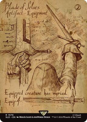 Blade of Selves card from Secret Lair Drop Series