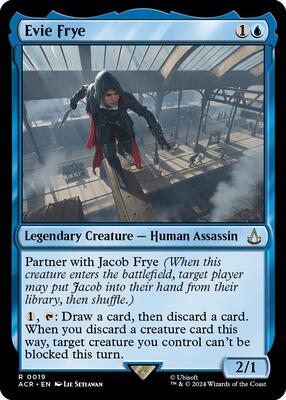 Evie Frye card from Universes Beyond: Assassin's Creed