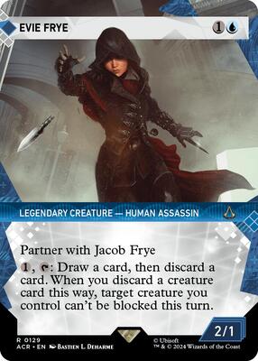 Evie Frye (Showcase) card from Universes Beyond: Assassin's Creed