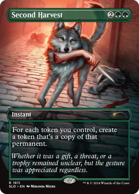 Second Harvest (1611) card from Secret Lair Drop Series