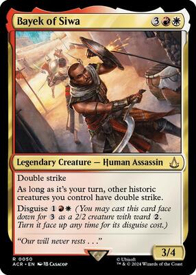 Bayek of Siwa card from Universes Beyond: Assassin's Creed