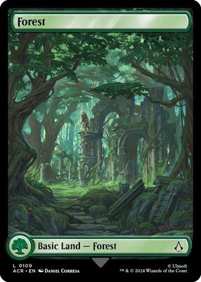 Forest (0109) card from Universes Beyond: Assassin's Creed