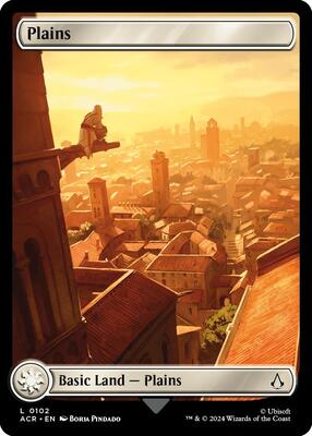 Plains (0102) card from Universes Beyond: Assassin's Creed