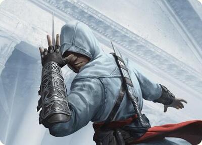 Altair Ibn-La'Ahad Art Card card from Art Series: Universes Beyond: Assassin's Creed