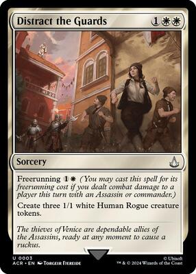 Distract the Guards card from Universes Beyond: Assassin's Creed