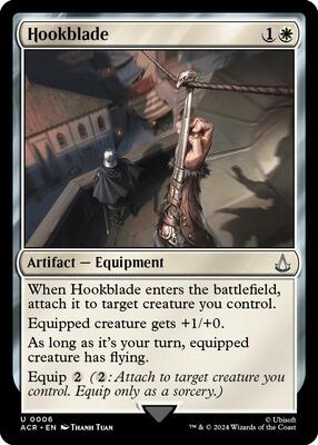 Hookblade card from Universes Beyond: Assassin's Creed