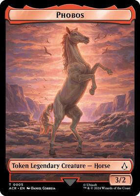 Phobos Token card from Universes Beyond: Assassin's Creed