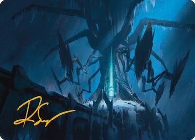 Yggdrasil, Rebirth Engine Art Card (Gold-Stamped Signature) card from Art Series: Universes Beyond: Assassin's Creed