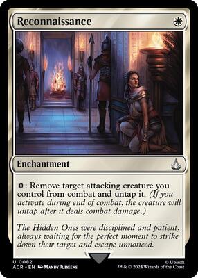 Reconnaissance card from Universes Beyond: Assassin's Creed