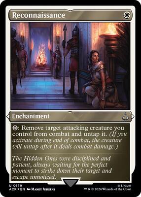 Reconnaissance (Foil Etched) card from Universes Beyond: Assassin's Creed