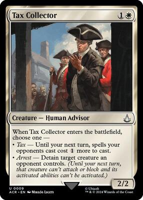 Tax Collector card from Universes Beyond: Assassin's Creed