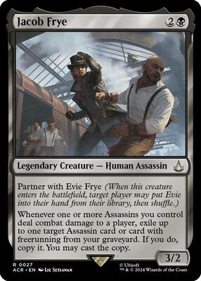 Jacob Frye card from Universes Beyond: Assassin's Creed