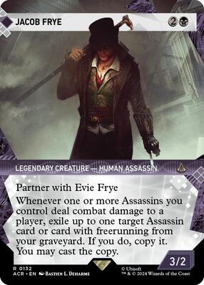Jacob Frye (Showcase) card from Universes Beyond: Assassin's Creed