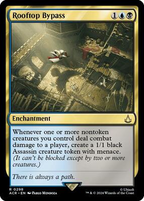 Rooftop Bypass card from Universes Beyond: Assassin's Creed