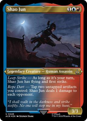 Shao Jun (Foil Etched) card from Universes Beyond: Assassin's Creed