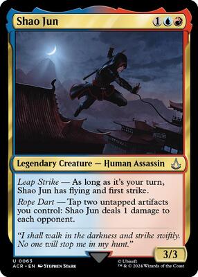 Shao Jun card from Universes Beyond: Assassin's Creed