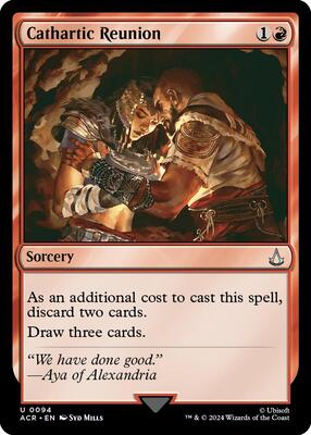 Cathartic Reunion card from Universes Beyond: Assassin's Creed