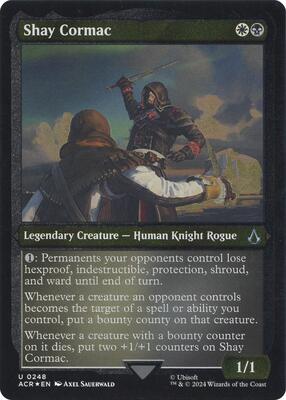 Shay Cormac (Foil Etched) card from Universes Beyond: Assassin's Creed