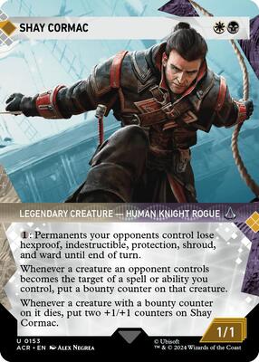 Shay Cormac (Showcase) card from Universes Beyond: Assassin's Creed
