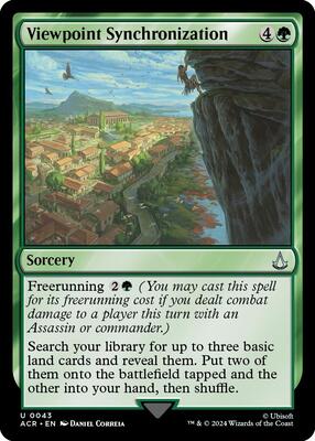 Viewpoint Synchronization card from Universes Beyond: Assassin's Creed