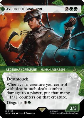 Aveline de Grandpre (Showcase) card from Universes Beyond: Assassin's Creed