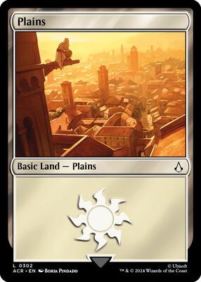 Plains (0302) card from Universes Beyond: Assassin's Creed