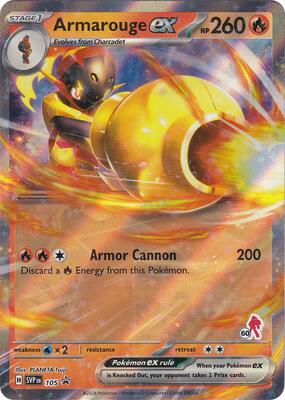 Armarouge ex (Armarouge 60) card from Battle Academy 2024