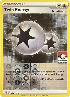Twin Energy - 174/192 card from League & Championship Cards