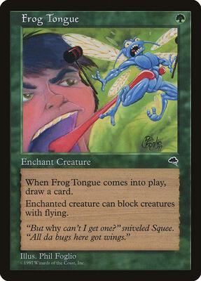 Frog Tongue card from Tempest