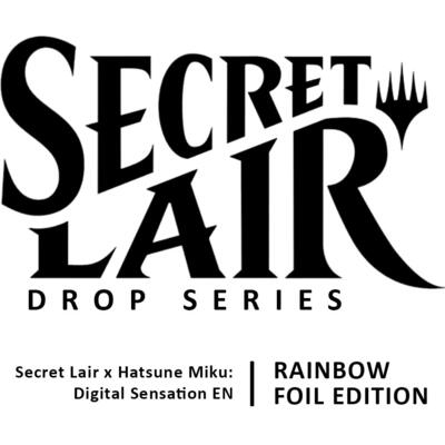 Secret Lair Drop: Secret Lair x Hatsune Miku: Digital Sensation EN - Rainbow Foil Edition card from Secret Lair Drop Series