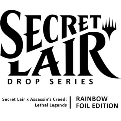 Secret Lair Drop: Secret Lair x Assassin's Creed: Lethal Legends - Rainbow Foil Edition card from Secret Lair Drop Series