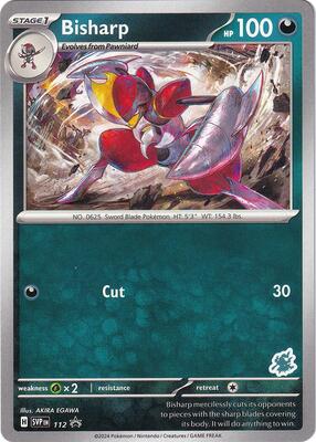 Bisharp - Darkrai Deck card from Battle Academy 2024