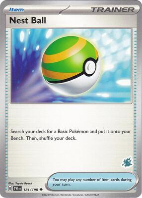 Nest Ball - Darkrai Deck card from Battle Academy 2024
