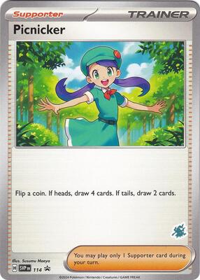 Picnicker - Darkrai Deck card from Battle Academy 2024