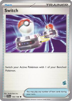 Switch - Darkrai Deck card from Battle Academy 2024