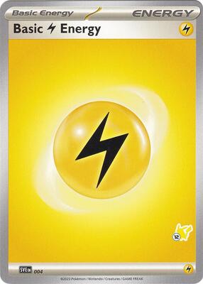 Basic Lightning Energy - Pikachu 12 card from Battle Academy 2024