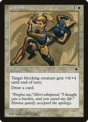Gallantry card from Tempest