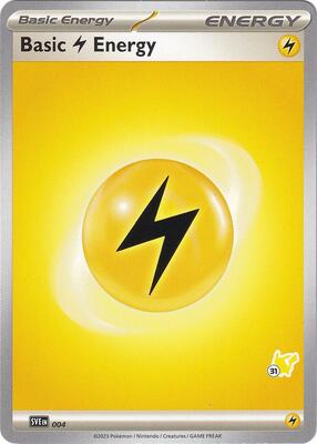 Basic Lightning Energy - Pikachu 31 card from Battle Academy 2024