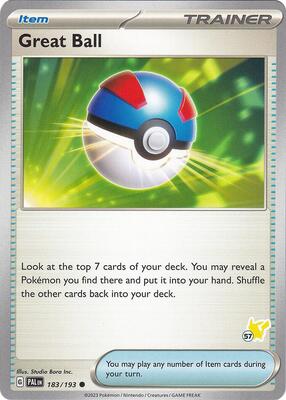 Great Ball - Pikachu 57 card from Battle Academy 2024