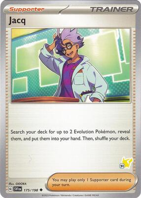 Jacq - Pikachu 51 card from Battle Academy 2024