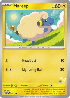Mareep - Pikachu 19 card from Battle Academy 2024